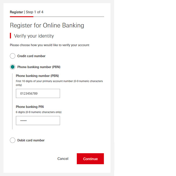 Register For Online Banking HSBC UAE