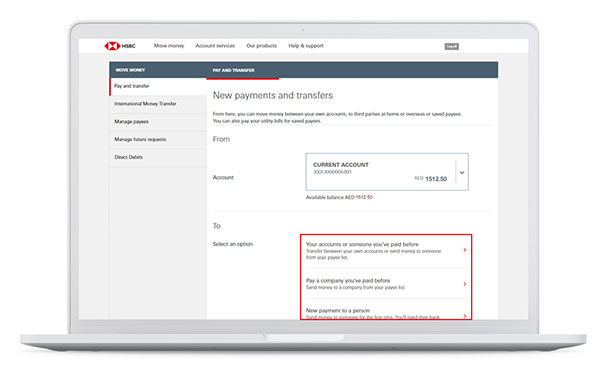 Pay Bills Hsbc Uae